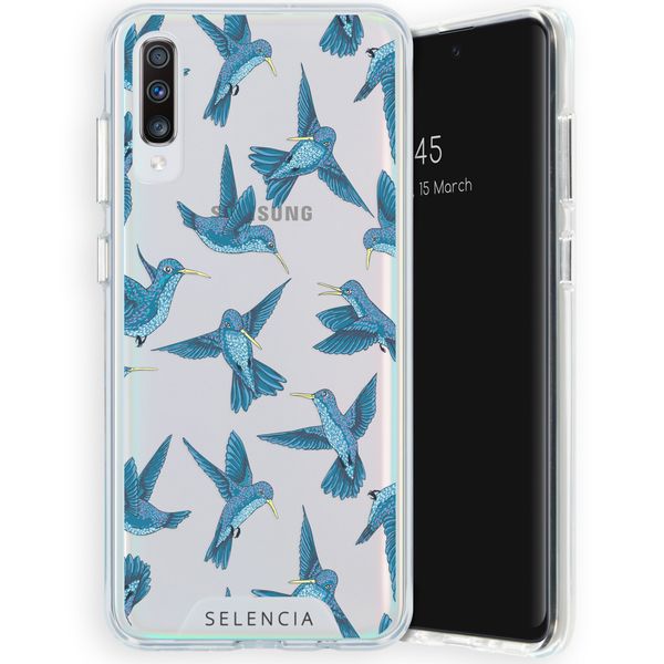 Selencia Coque très protectrice Zarya Fashion Samsung Galaxy A70