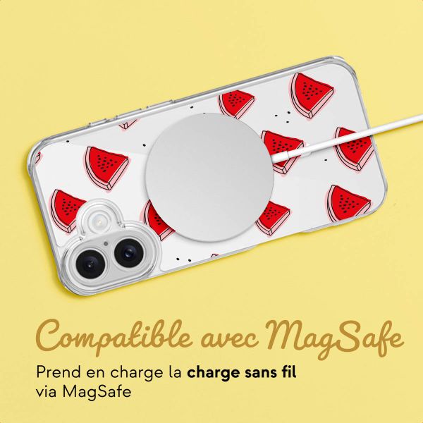 Concevez votre MagSafe Clear Case Apple iPhone 17 - Transparent