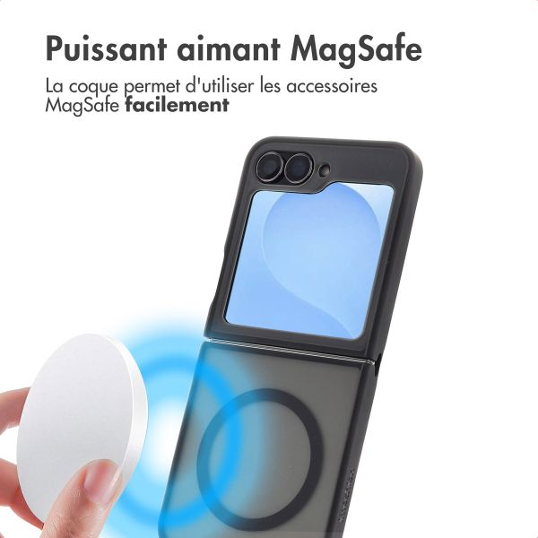 imoshion Coque Color Guard avec MagSafe Samsung Galaxy Z Flip 7 FE - Noir