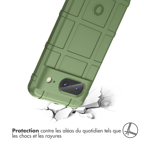 imoshion Coque Rugged Shield Google Pixel 8 - Vert foncé