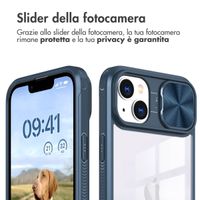 imoshion Coque arrière Camslider Apple iPhone 14 - Bleu foncé