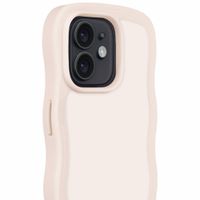 Holdit Coque Wavy Apple iPhone 12 (Pro) - Light Beige