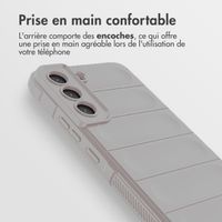 imoshion Coque arrière EasyGrip Samsung Galaxy S22 - Gris