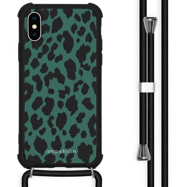 imoshion Coque Design avec cordon iPhone X / Xs - Panther Illustration