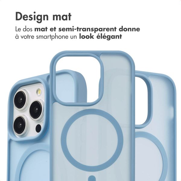 imoshion Coque Color Guard avec MagSafe iPhone 14 Pro - Bleu clair