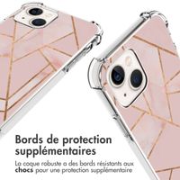 imoshion Coque Design avec cordon per iPhone 13 - Graphic Pink