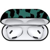 imoshion ﻿Coque Hardcover Design AirPods 3 (2021) - Green Leopard