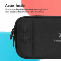 imoshion ﻿Etui Nintendo Switch - Etui pour la Nintendo Switch / Switch OLED - Noir