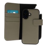 imoshion Étui portefeuille luxe 2-en-1 amovible Apple iPhone 16 - Vert