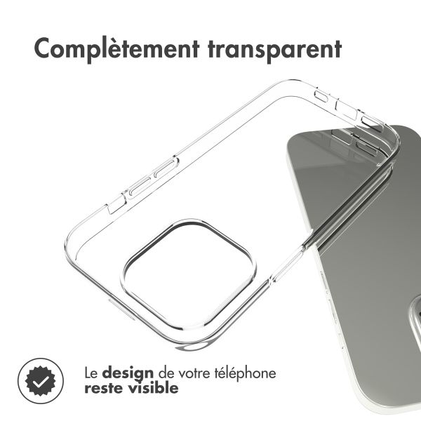 Accezz Coque Clear Apple iPhone 14 Pro - Transparent