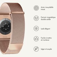 imoshion Bracelet magnétique milanais Apple Watch | 38/40/41/42 mm - Rose Gold