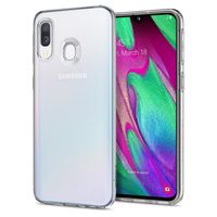 Spigen Coque Liquid Crystal Samsung Galaxy A40 - Transparent