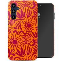 Selencia Coque arrière Vivid Tough Samsung Galaxy A16 - Tropical Vibes Apricot