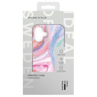 iDeal of Sweden Coque Fashion iPhone 16 Plus - Pastel Marble