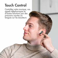 imoshion ﻿Écouteurs Aura Pro - Écouteurs sans fil - Écouteurs sans fil Bluetooth - Avec fonction de réduction du bruit ANC - Petrol Green