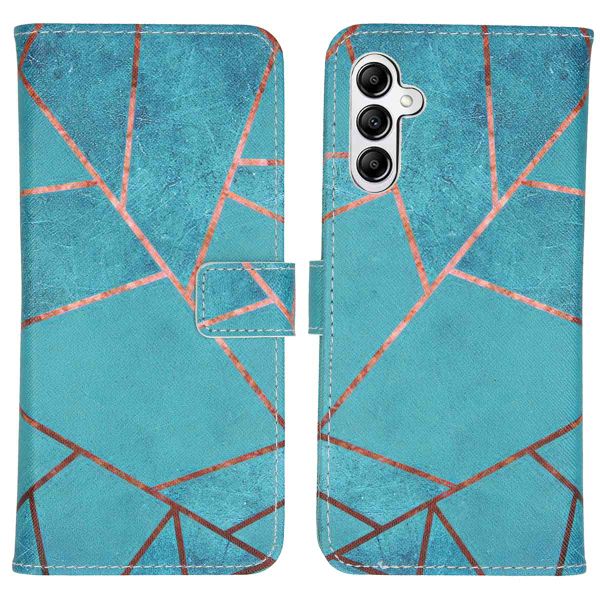 imoshion Coque silicone design Samsung Galaxy A14 (5G) - Blue Graphic