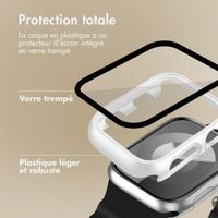 imoshion Coque rigide à couverture complète pour Apple Watch Series 1 / 2 / 3 - 38 mm - Blanc