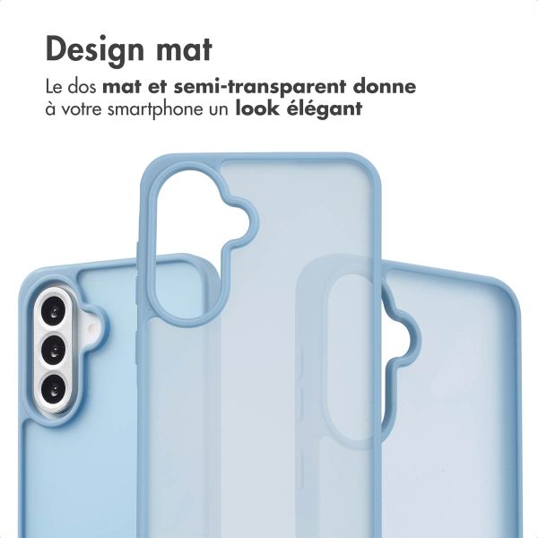 imoshion Coque Color Guard Samsung Galaxy A36 / A56  - Bleu clair