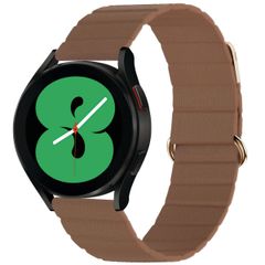 imoshion Bracelet en cuir magnétique  - Connexion universelle 20 mm - Marron