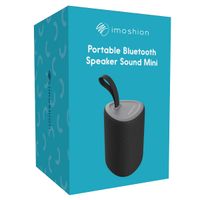 imoshion Mini enceinte Bluetooth sans fil - Noir