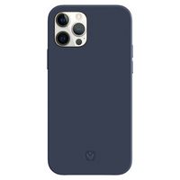 Valenta Coque en cuir Luxe iPhone 12 (Pro) - Bleu foncé