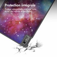 imoshion Coque tablette Design Trifold Lenovo Tab M10 5G - Space