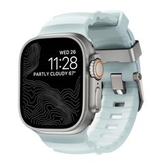 Nomad Rocky Point Band Apple Watch | 44/45/46/49 mm - Icy Blue Glow/Natural