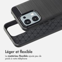 imoshion Coque Brushed Oppo A6 Pro (5G) - Noir