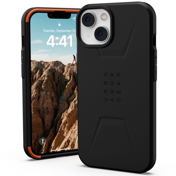 UAG Coque Civilian MagSafe iPhone 14 - Noir