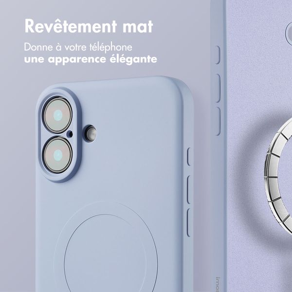 imoshion Coque Couleur avec MagSafe Apple iPhone 16 Plus - Lila / Lilac