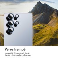 imoshion Lot de 2 protections d'objectif de caméra Samsung Galaxy S25 Ultra - Titanium Silverblue