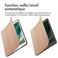 imoshion Coque tablette Trifold Apple iPad 6 (2018) 9.7 pouces / iPad 5 (2017) 9.7 pouces / Air 2 (2014)/Air 1 (2013) - Rose Doré