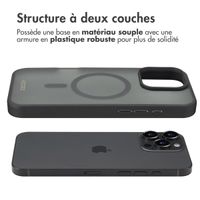 Accezz Coque Givrée Robuste avec MagSafe Apple iPhone 16 Pro Max - Noir