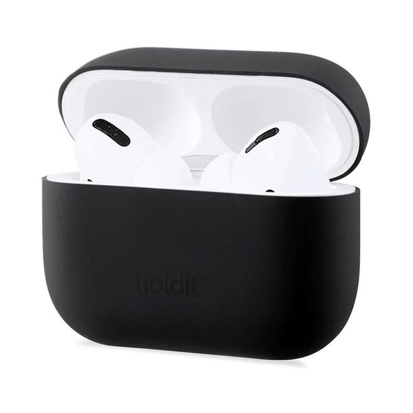 Holdit Coque Silicone Apple AirPods Pro / Pro 2 - Noir