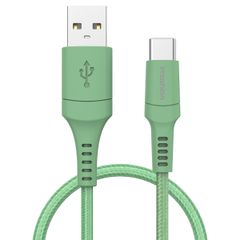 imoshion Braided USB-C vers câble USB - 1 mètre - Vert