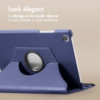 imoshion Coque tablette rotatif à 360° Samsung Galaxy Tab S5e - Bleu foncé