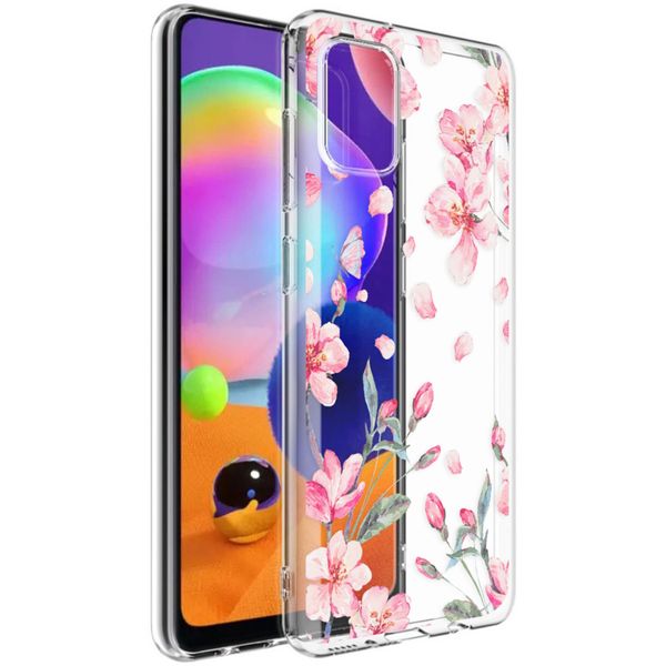 imoshion Coque Design Samsung Galaxy A31 - Fleur - Rose