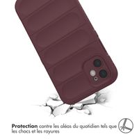 imoshion Coque arrière EasyGrip iPhone 11 - Aubergine