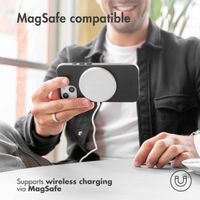 Accezz Leather Backcover avec MagSafe Apple iPhone 14 Plus - Noir