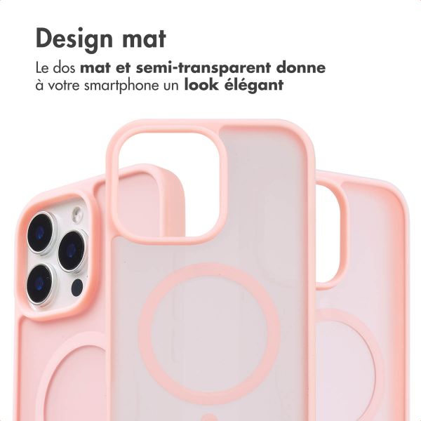 imoshion Coque Color Guard avec MagSafe iPhone 16 Pro Max - Rose clair