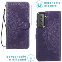 imoshion Etui de téléphone portefeuille Samsung Galaxy S21 - Violet