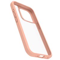 OtterBox Coque arrière React iPhone 15 Pro - Transparent / Peach