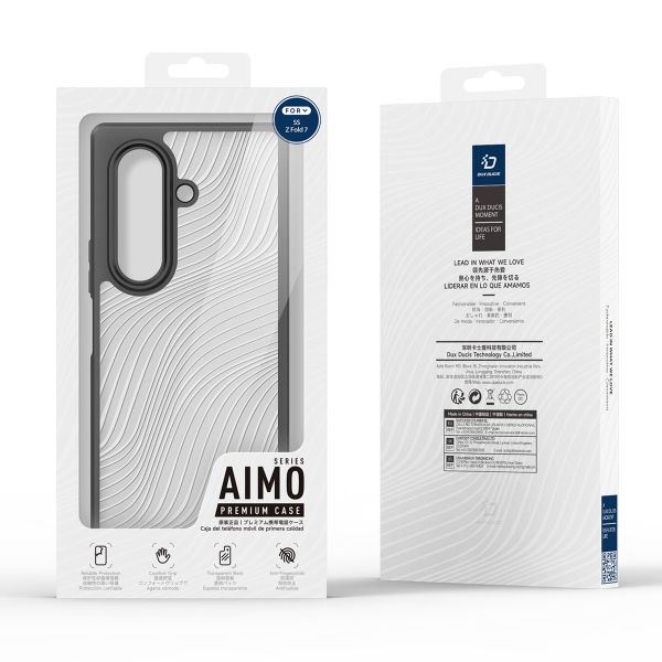 Dux Ducis Coque arrière Aimo Samsung Galaxy Z Fold 7 - Transparent