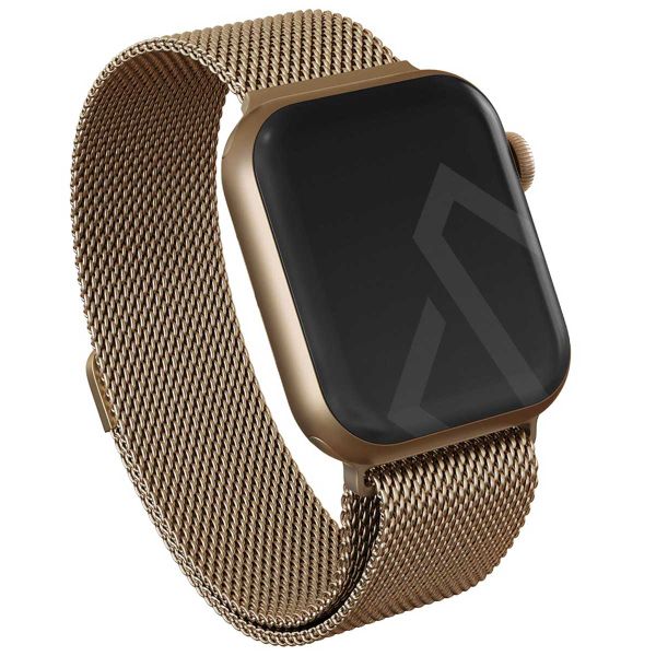 Burga Bracelet milanais Apple Watch Series 1 á 9 / SE (38/40/41 mm) | Series 10 (42 mm) - Dorée