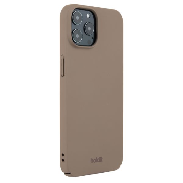 Holdit Coque Slim Apple iPhone 12 (Pro) - Mocha Brown