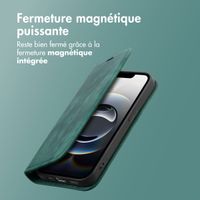 imoshion Étui de téléphone portefeuille Slim Apple iPhone 16e - Vert