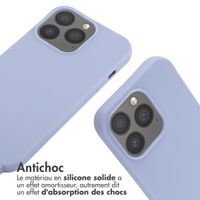 imoshion Coque en silicone avec cordon iPhone 13 Pro - Violet