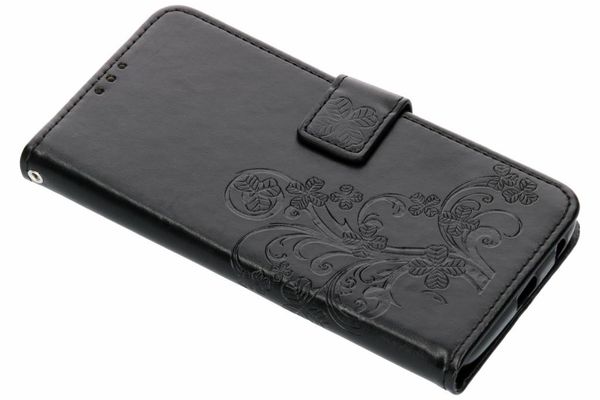 Etui de téléphone Fleurs de Trèfle Motorola Moto G6 Plus