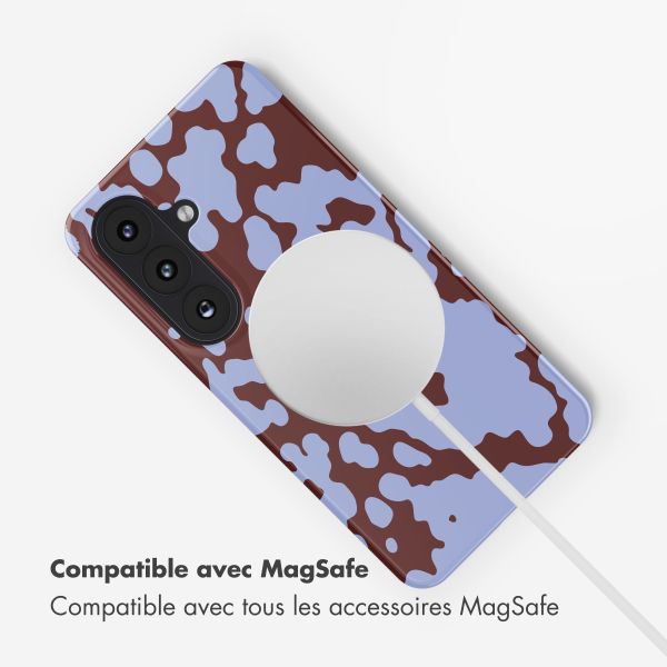 Selencia Coque arrière Vivid avec MagSafe Samsung Galaxy S26 - Moo'd Lavender Glow