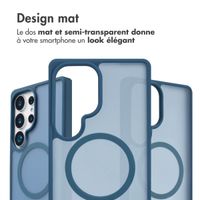 imoshion Coque Color Guard avec MagSafe Samsung Galaxy S25 Ultra - Bleu foncé